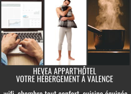 Hevea Appart'hotel, your 3-star residence in Valence city centre